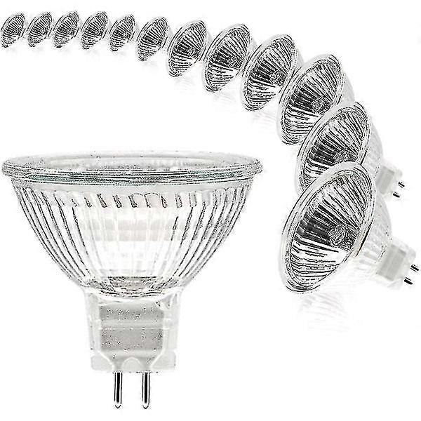 Mr12v 20W Gu5.3 Dimmable Halogen Bulb Warm White 2700K 12 Pack Light Bulbs