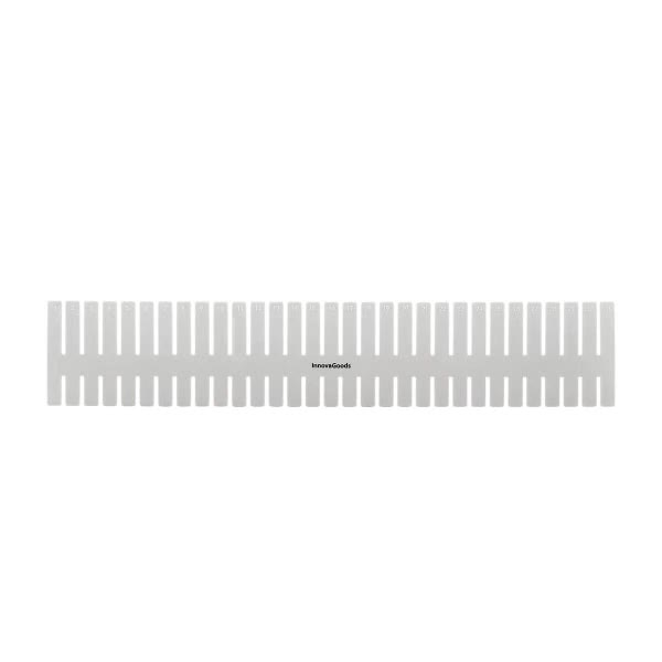 Customizable Drawer Dividers 16 Pack Gray Home Organization Drawer Organisers