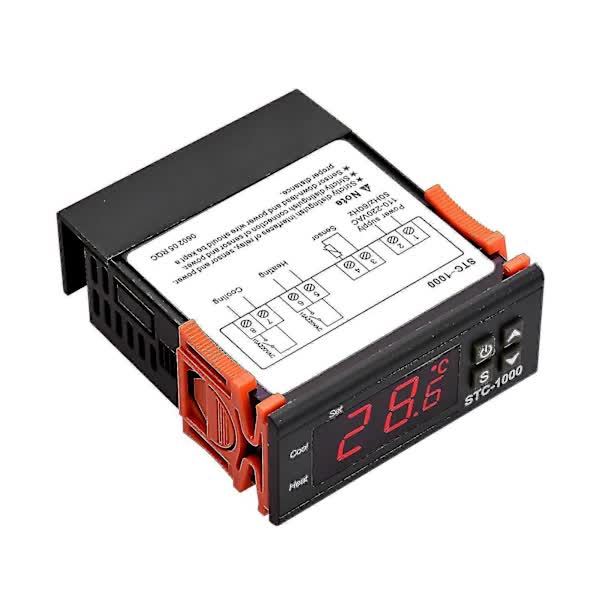 Stc 1000 Digital Temperature Controller 110 220V Ac Compatible With Other Test Meters & Detectors