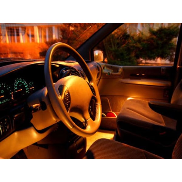 T10 W5w Led With Pcs 5050Smd Yellow Orange Chip 12V Dc Pack Led Car Lights