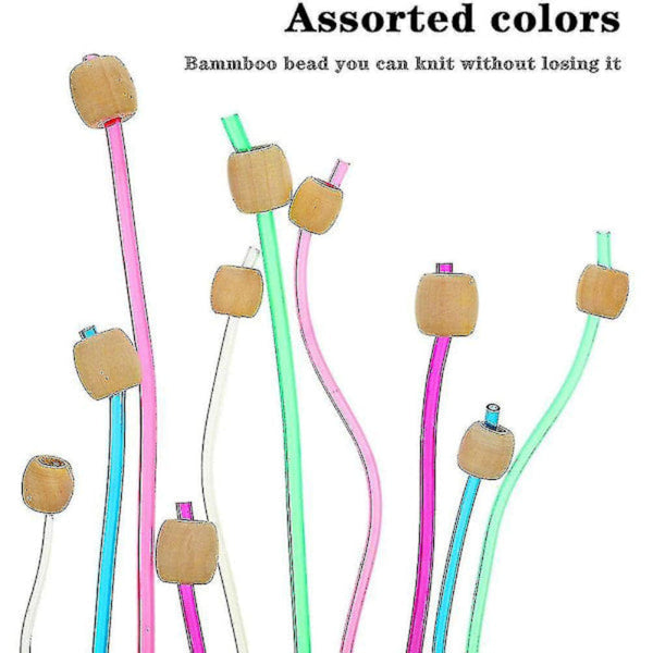 23 Piece Tunisian Crochet Hook Set: Bamboo & Aluminum Hooks Other Crocheting And Knitting