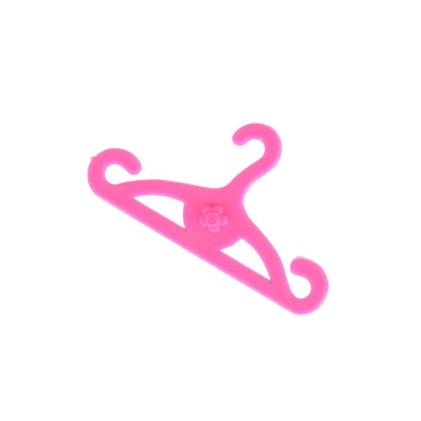 20 Pack Pink Doll For Barbie Dolls Clothes Hangers