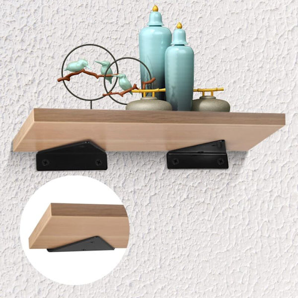 Invisible Triangular Floating Shelf Brackets Braces & Brackets