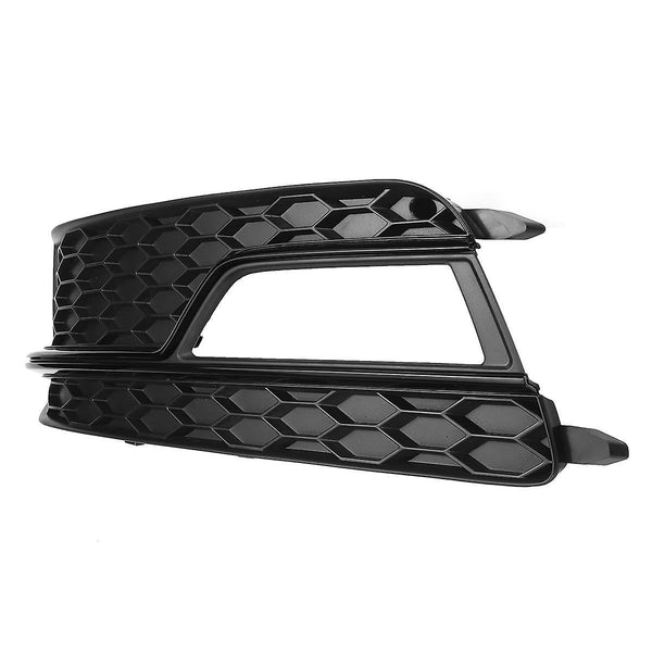 Audi A5 S5 2013 2016 Style Fog Light Grille Black Abs Plastic Mouldings Trim