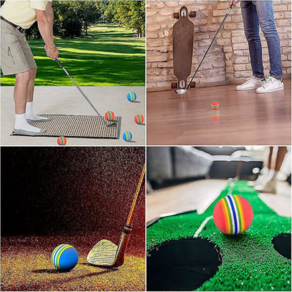30 Pack Eva Foam Golf Balls For Indoor/Outdoor Practice Other Golf Training Aids