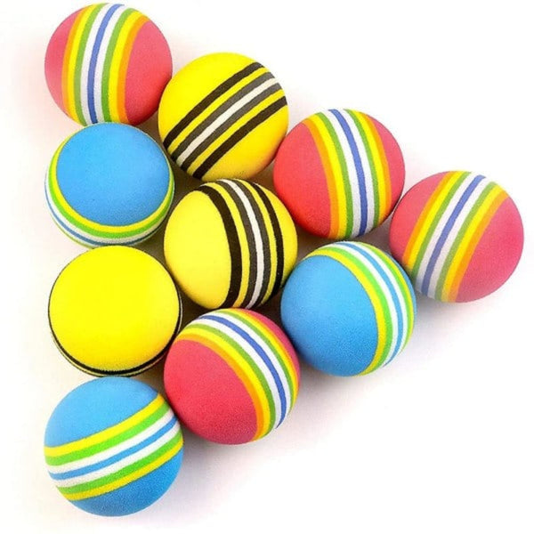 30 Pack Eva Foam Golf Balls For Indoor/Outdoor Practice Other Golf Training Aids
