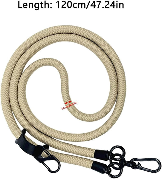Thick Rope Phone Lanyard 10Mm Mobile Strap Neck Holder Compatible With Apple Samsung Mounts & Holders