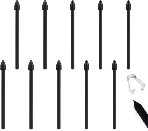 S Pen Nibs 10Pcs Black For Compatible With Samsung Galaxy Tab S6 S7 Plus S8 Installation Tool Styluses