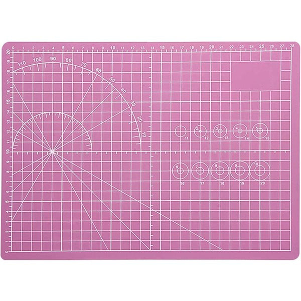 Cutting Mat Sewing Base Pads Self Healing For Fabric Quilting Scrapbooking (Pink) Cutters & Trimmers