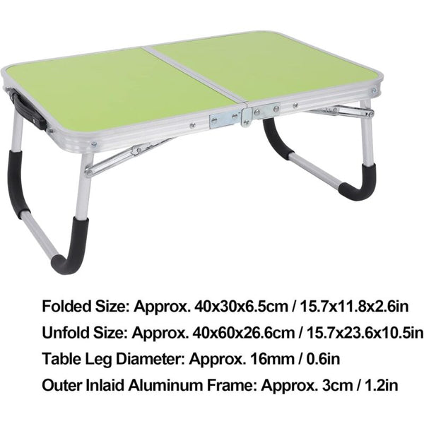 Aluminum Alloy Portable Folding Camping Table Ultra Light Compact Short Small Thickened Camping Tables