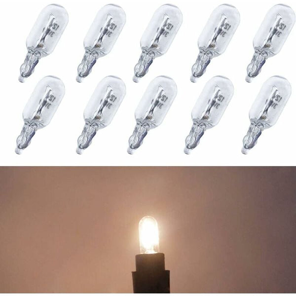 T6.5 Car Dashboard Bulb 10Pcs 3W 12V Indicator Light Compatible With Side Lights Accessories Interior Lights