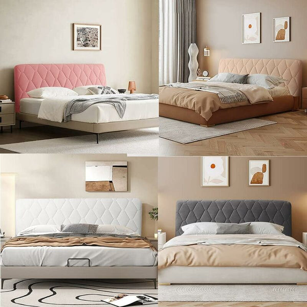 Headboard Cover Decorative Bedroom Thickened Soft Package Dustproof Stretch Camel 170Cm (67 Inches) Headboards & Footboards