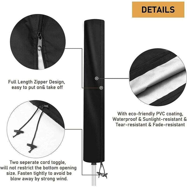 Brabantia Waterproof Rotary Clothes Dryer Cover Outdoor Protection 160X15x15cm Garment Racks