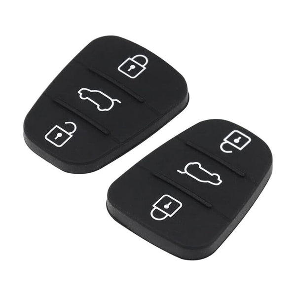 2Pcs Silicone Key Case For Kia Sportage Rio & Hyundai I10 I20 I30 Button Car Keys Fobs & Remotes