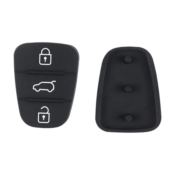 2Pcs Silicone Key Case For Kia Sportage Rio & Hyundai I10 I20 I30 Button Car Keys Fobs & Remotes