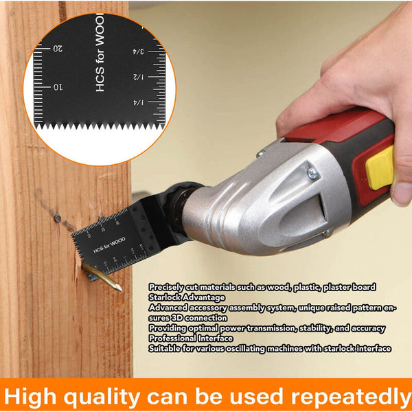 10Pcs Oscillating Saw Blades Multitool Accessory Set Universal For Dremel Bosch Makita Fein Other Saw Blades
