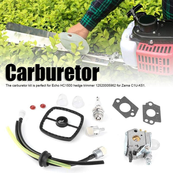 Echo Hc1500 Hedge Trimmer Carburetor 12520005962 For Zama C1u K51 Accessory Kit Hedge Trimmers