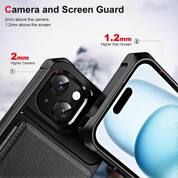Horizontal Flip Card Slot Leather Phone Case For Iphone 14 Plus Cases Covers & Skins