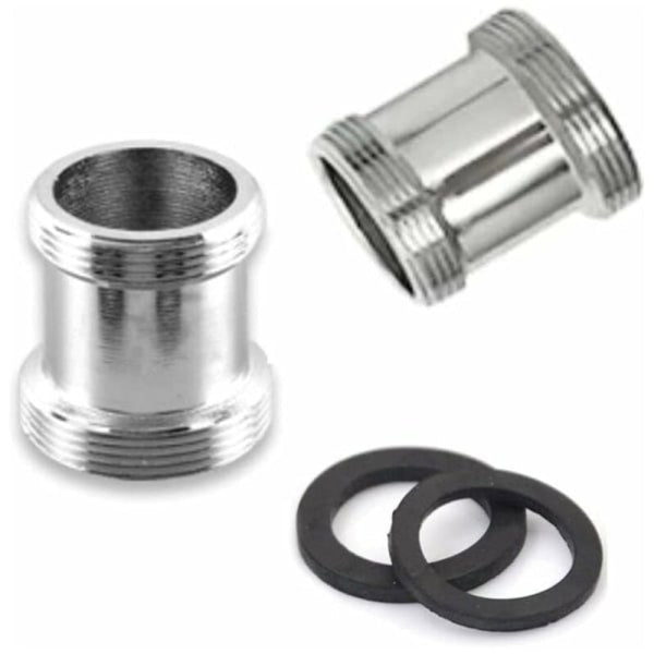 2 Pack Brass Faucet Adapter 22Mm Male To Aerator Connector Other Pipe Tools