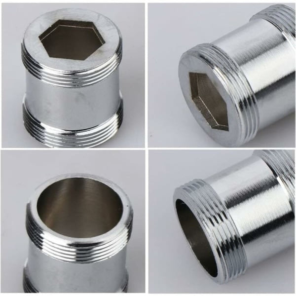 2 Pack Brass Faucet Adapter 22Mm Male To Aerator Connector Other Pipe Tools