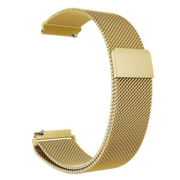 Stainless Steel Milanese Magnetic Bracelet For Garmin Venu 2/Venu Sq/Venu 2S Venu2s Rose Gold Watch Bands