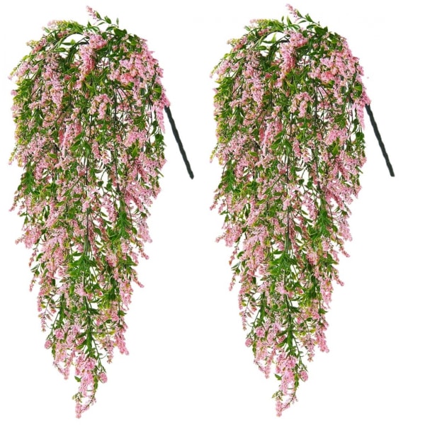 Uv Resistant Artificial Hanging Plants Set Of 2 Artificial Plants