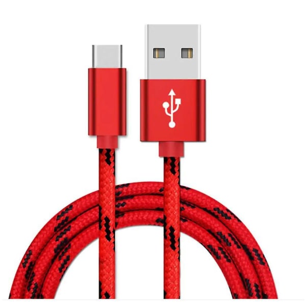 3M Red Fast Charging Usb Cable Compatible Withsamsung Galaxy S21 S22 S23 Cables & Adapters