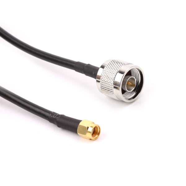 Rg58 Pigtail Cable: N Male To Rp Sma 3M Rf Coaxial Antenna Coax. Cables & Connectors