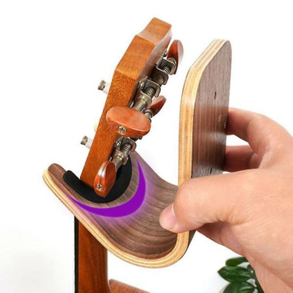 Unique Bent Wood Skateboard & Guitar Wall Hanger Mount Holds Up To 20Kg Guitar Accessories