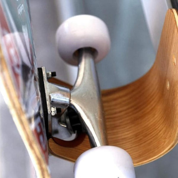 Unique Bent Wood Skateboard & Guitar Wall Hanger Mount Holds Up To 20Kg Guitar Accessories