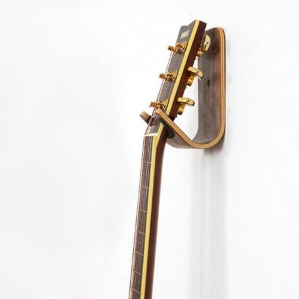 Unique Bent Wood Skateboard & Guitar Wall Hanger Mount Holds Up To 20Kg Guitar Accessories