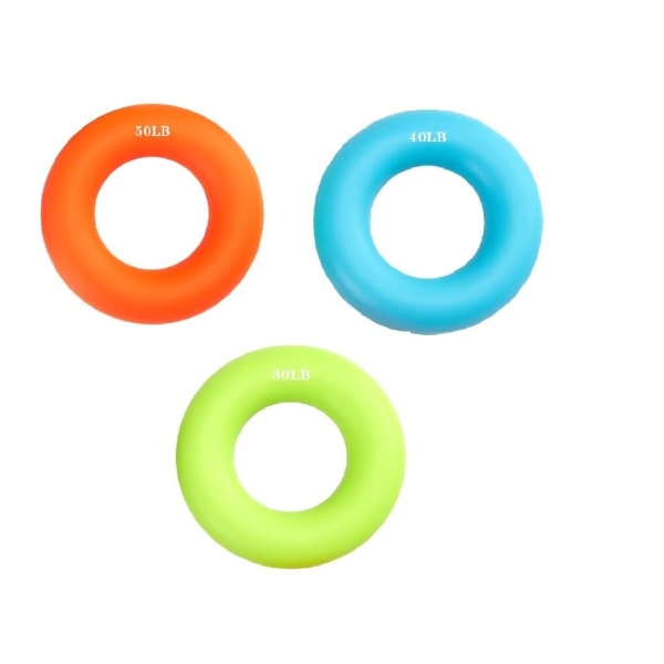 Hand Forearm And Finger Strengtheners Silicone Rings Muscle Training Sports Climbing Fitness Hand Grippers