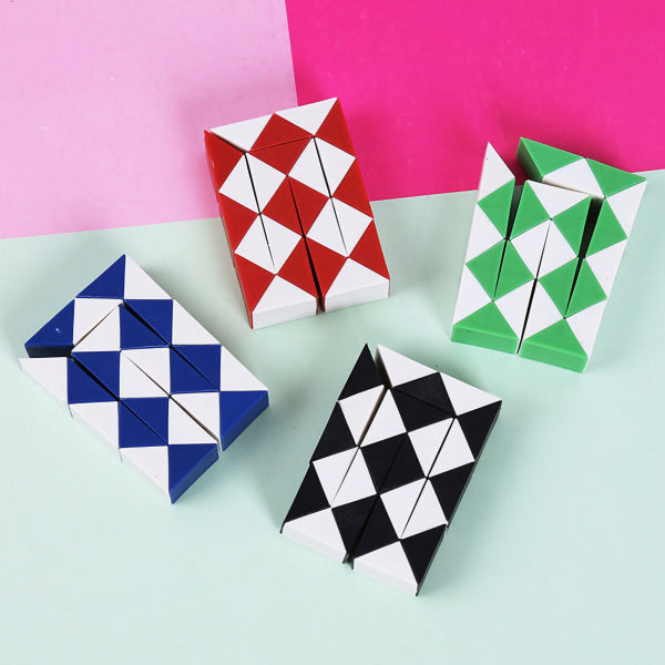 Plastic Snake Twist Puzzle Mini Educational Game Toy For Kids Boys Girls Gift Puzzles