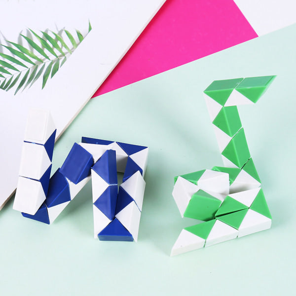 Plastic Snake Twist Puzzle Mini Educational Game Toy For Kids Boys Girls Gift Puzzles