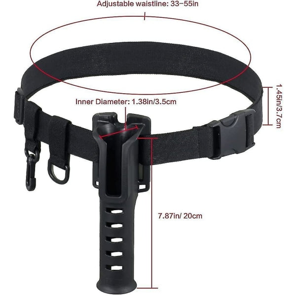 Waist Rod Holder Carp Fishing Inserter Rod Rests & Holders