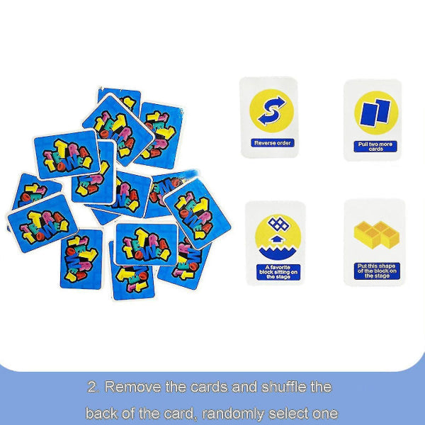 48 Pcs Tetra Tower Balance Stacking Block Game For Kids And Adults Baby Stacking Toys