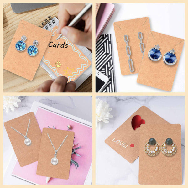 Jewellery Display Cards And Bags Set Jewellery Holders & Organisers