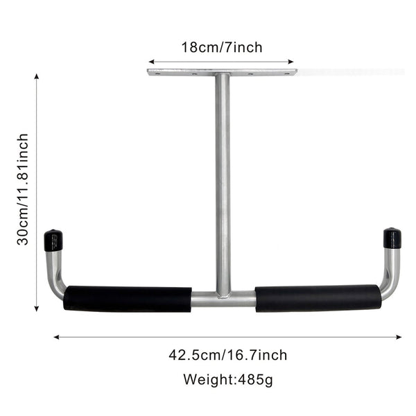 Heavy Duty Steel Storage Hook For Ceiling Rack Compatible With Hanging Bikes Tools Snowboard Fishing Rods White System Bicycle Stands & Storage