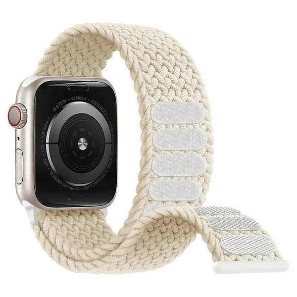 Braided Solo Loop Compatible With Apple Watch Ultra 49Mm 45Mm 44Mm 42Mm 41Mm 40Mm 38Mm For Series 7 6 Summeru Bracelet Watch Bands