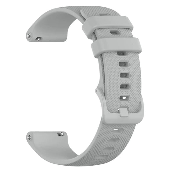 20 22Mm Silicone Strap For Garmin Venu 3 Band Forerunner 265 255 245 Music Vivoactive Sq Plus Bracelet Gray 20Mm Watch Bands