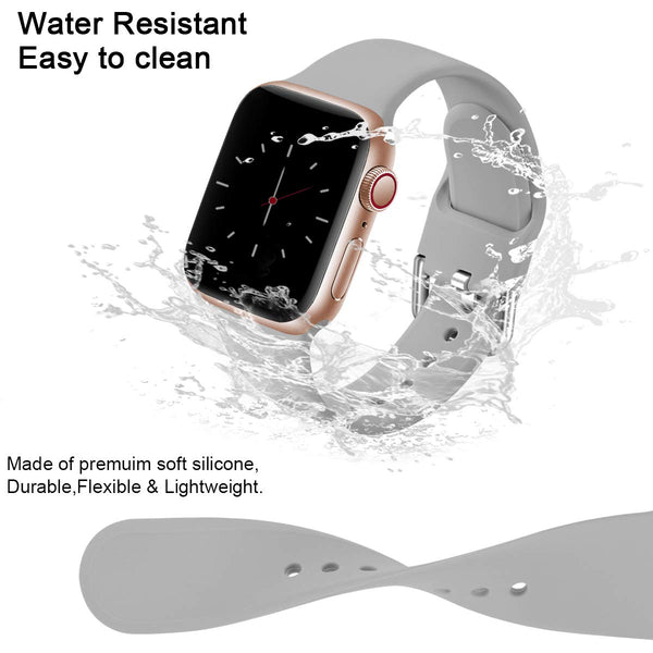 Compatible With Apple Series 8 7 6 5 4 3 Ultra 42Mm 44Mm 45Mm Pack Black White Gray Watch Bands