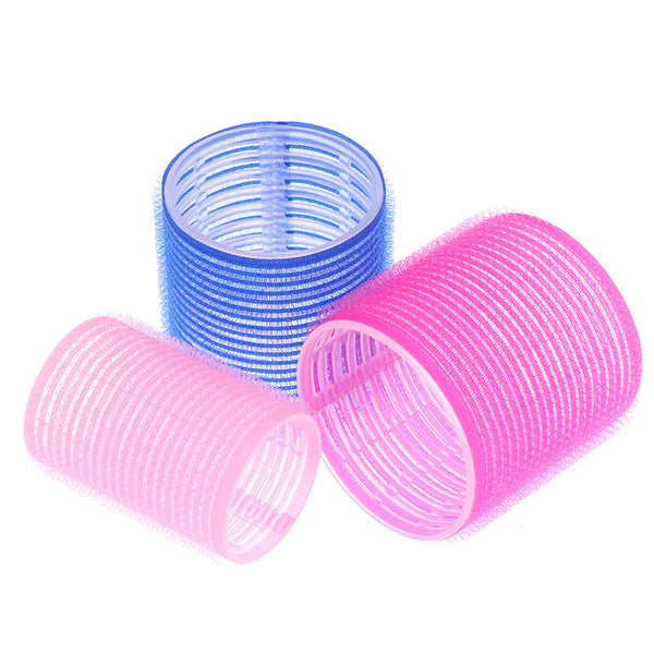Self Adhesive Hair Rollers 6Pcs Diy Magic Styling Rollers & Curlers