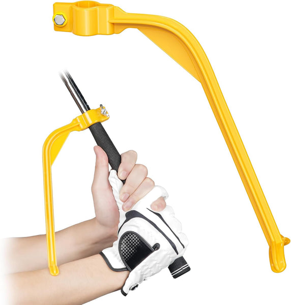 Golf Training Wrist Hinge Swing Aid Correcting Trainer Tool For Golfers Beginners Arm Elbow Posture Teaching Accessory Club Practice Swing Trainers