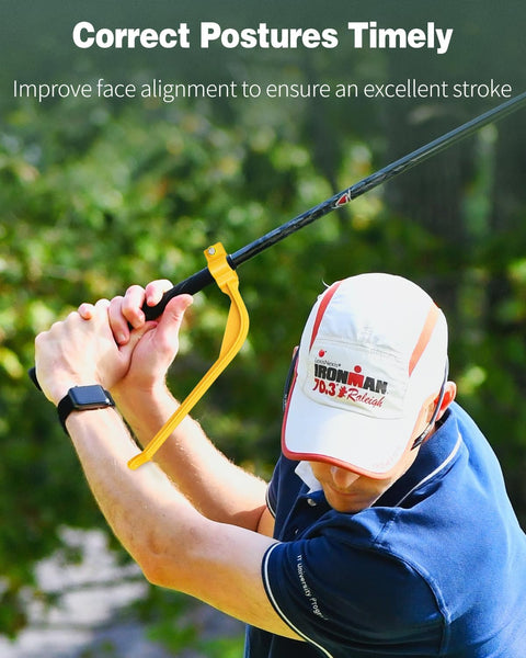 Golf Training Wrist Hinge Swing Aid Correcting Trainer Tool For Golfers Beginners Arm Elbow Posture Teaching Accessory Club Practice Swing Trainers