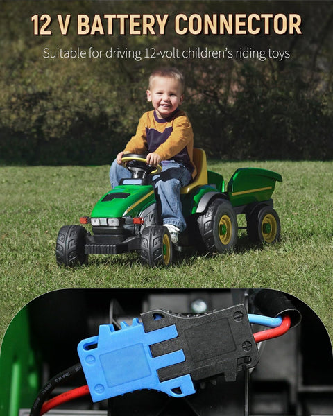 Power Wheel Adapter For Milwaukee M18 Battery Peg Perego With Original Wire Harness Connector Dc Conversion Children's Riding Toys Kids Ride On Toys