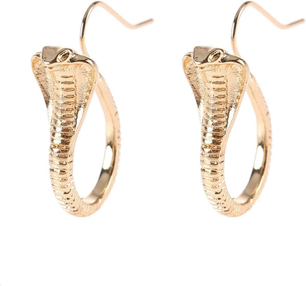 Cobra Dangle Personalized Animal Snake Hook For Women Punk Gothic Jewelry Earrings