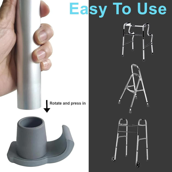 4 Pack Walker Skis Glides Universal Accessories For Seniors Mobility Aid Accessory Walkers & Canes
