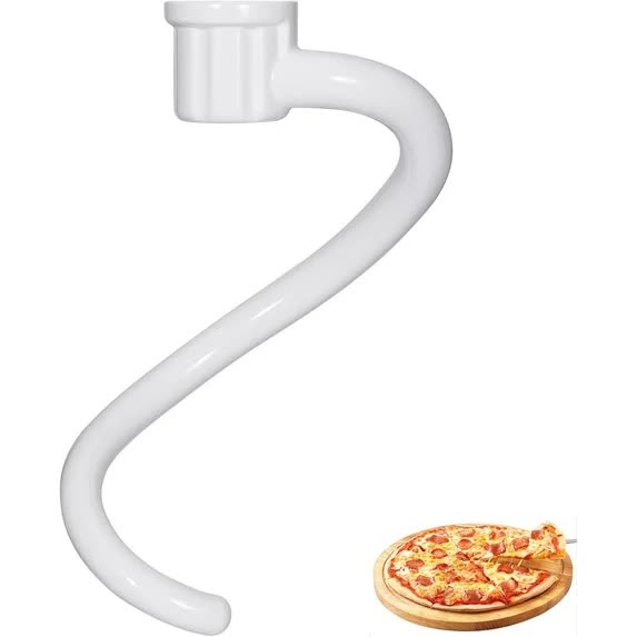 Spiral Dough Hook For Kitchenaid 5.5 & 6Qt Bowl Lift Mixers Countertop Mixers