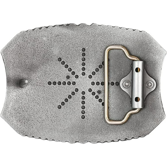 Men's American Western Belt Buckle Knight Vintage Initial Letters To Z Alphabet Cowboy Rodeo Belts