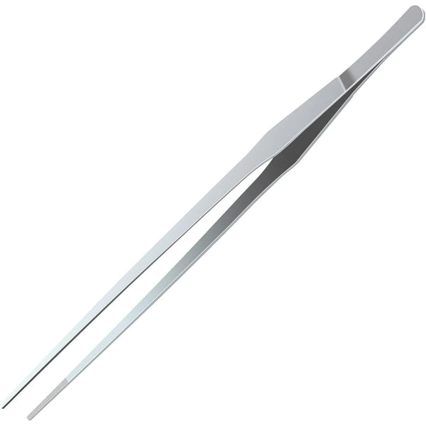 Extra Long 15 Inch Tweezers With Precision Serrated Tips Heavy Duty Stainless Steel Straight Aquarium Fishtank Polished For Garden Kitchen Cooking Ind